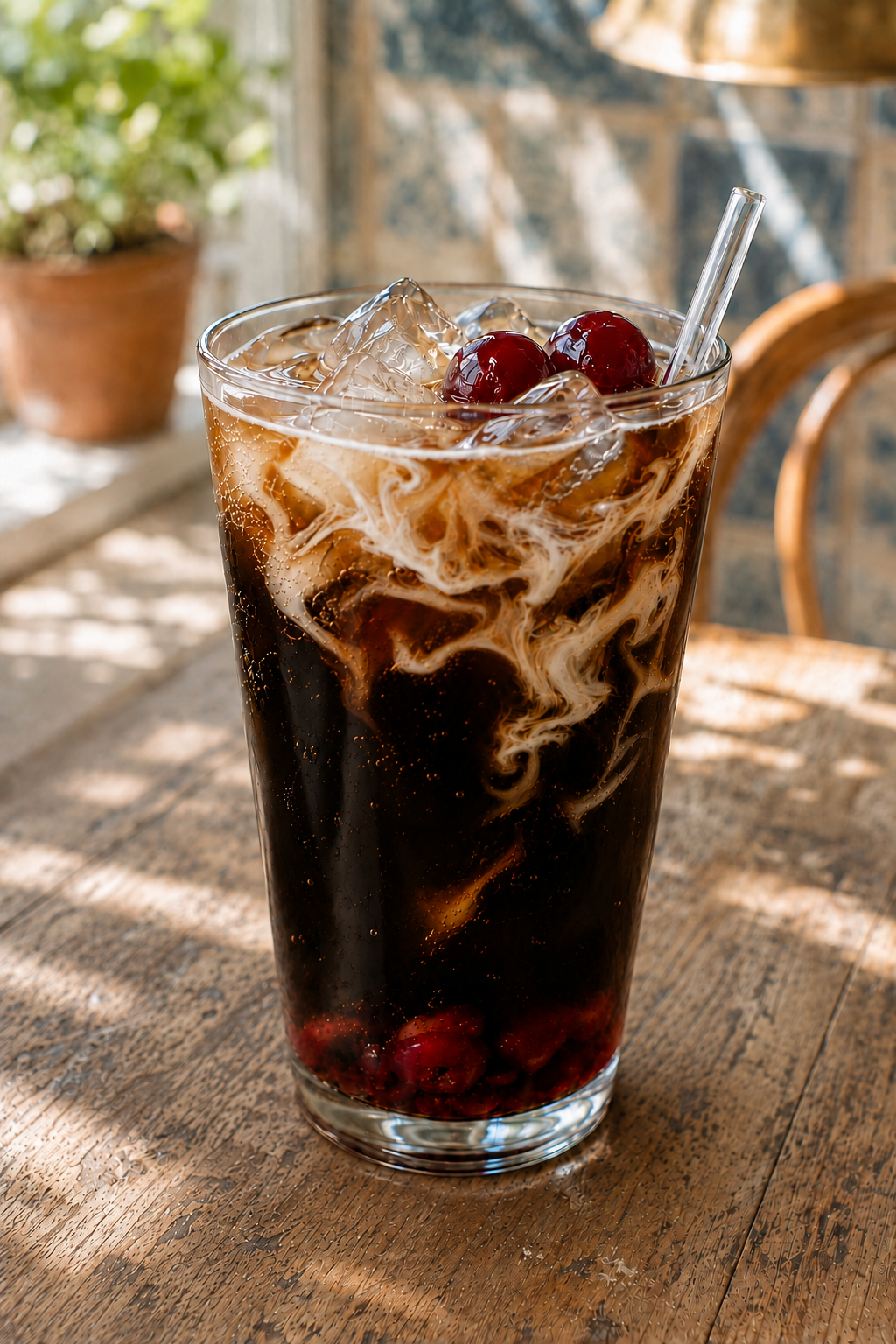 Cherry Vanilla Dirty Soda