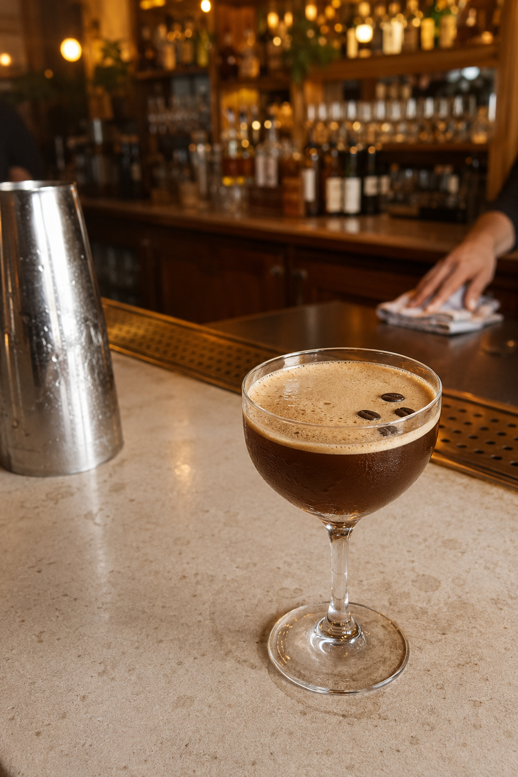 Salted Caramel Espresso Martini
