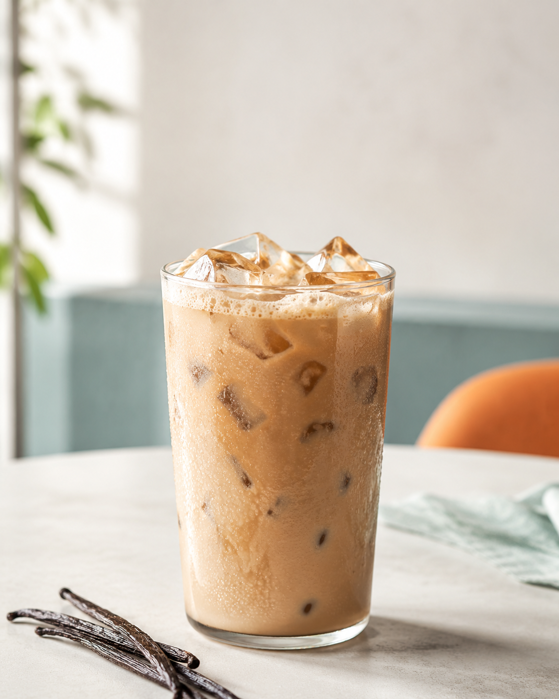 Iced Vanilla Latte